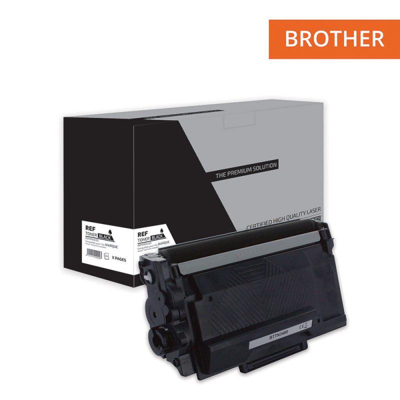 Compatible Toner Black Ref Brother TN-3480