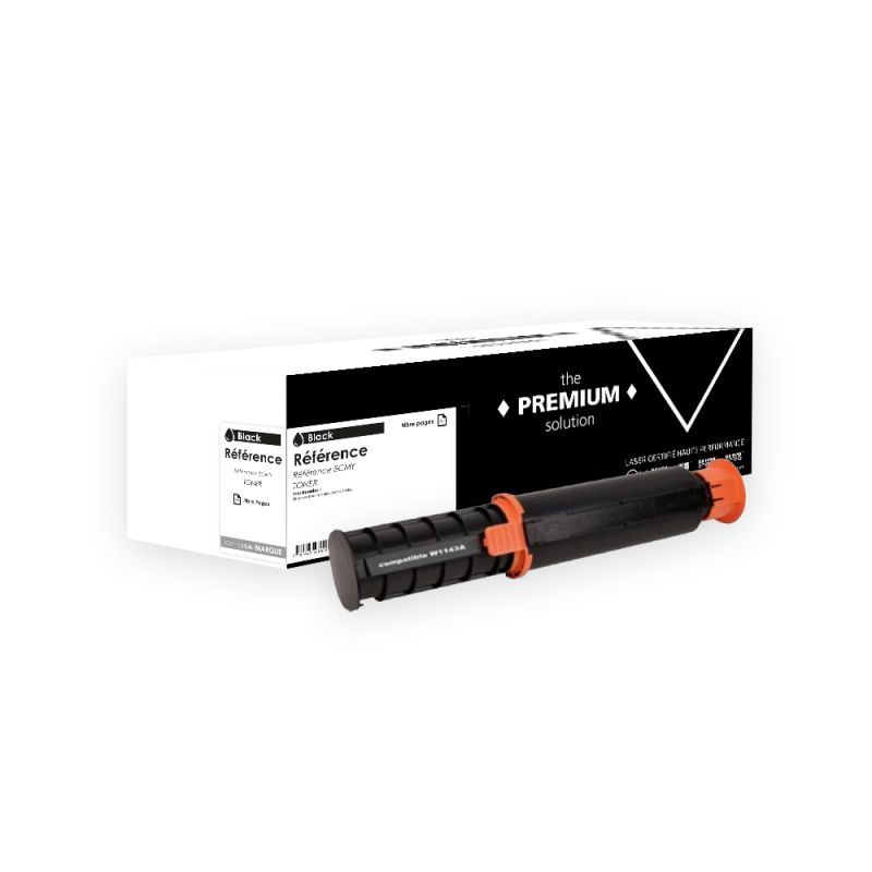 Hp 143A - Toner équivalent à W1143A, 143A - Black