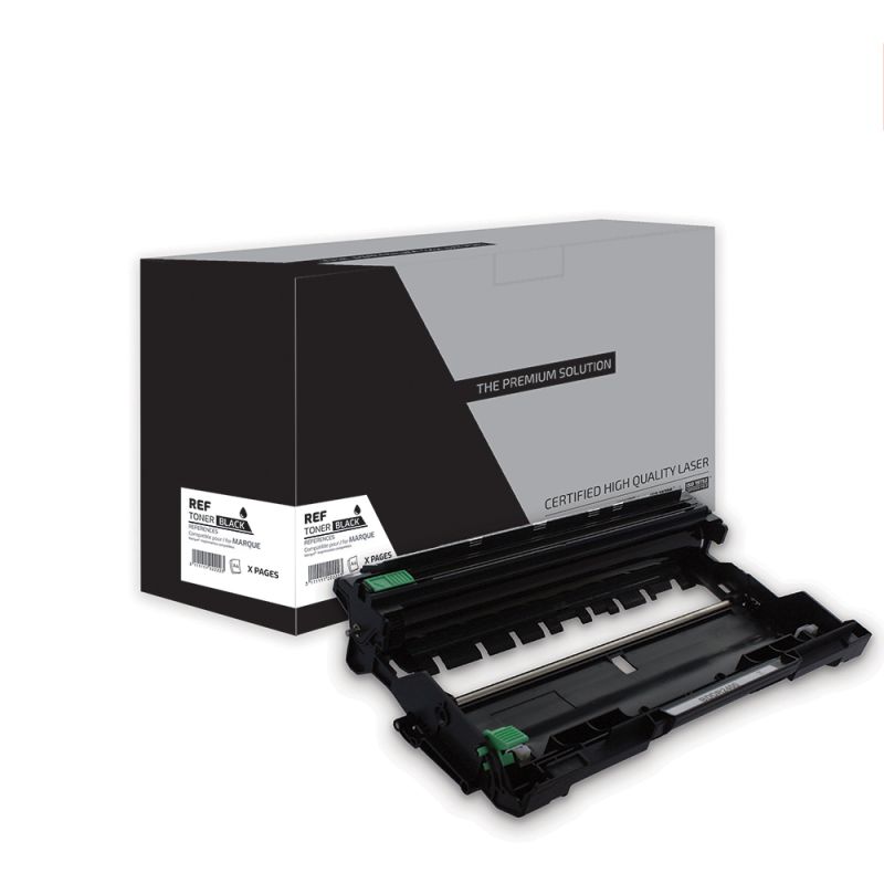 Brother DR-2400 - Reman drum equivalent to DR-2400 - Black