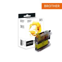 Brother 125 - SWITCH cartuccia a getto d’inchiostro compatibile con LC125Y - Giallo