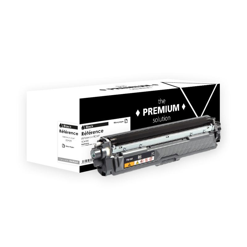 Brother TN-241B - Tóner remanufacturado equivalente al TN-241 - Negro