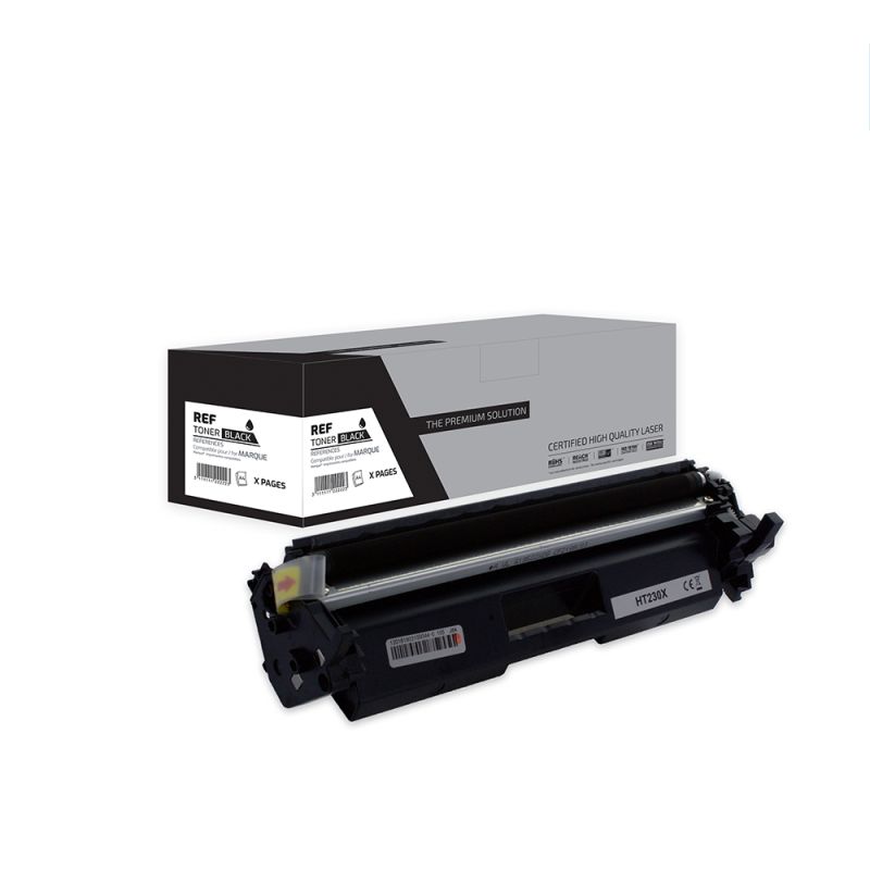 Hp 30X - Toner Reman équivalent à CF230X, 30X - Black