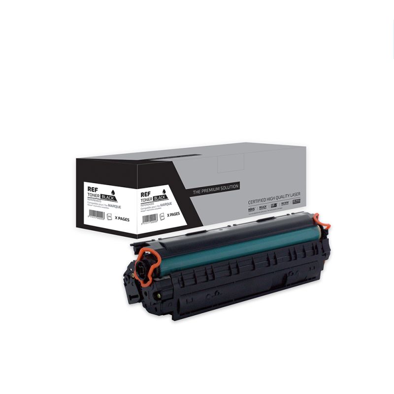 Hp 85A - Toner Reman équivalent à CE285A, 85A - Black