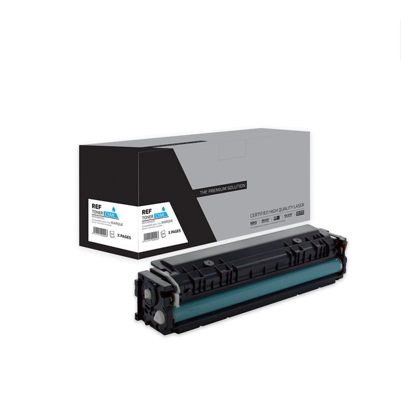 Hp 410A - Toner rema équivalent à CF411A - Cyan