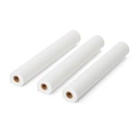 Pack x3 rollos de papel térmico (210mm x 6m) - Blanco