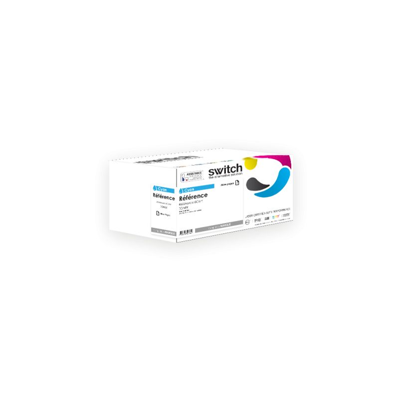 Xerox 410 - SWITCH Toner équivalent à 006R04678 - Cyan