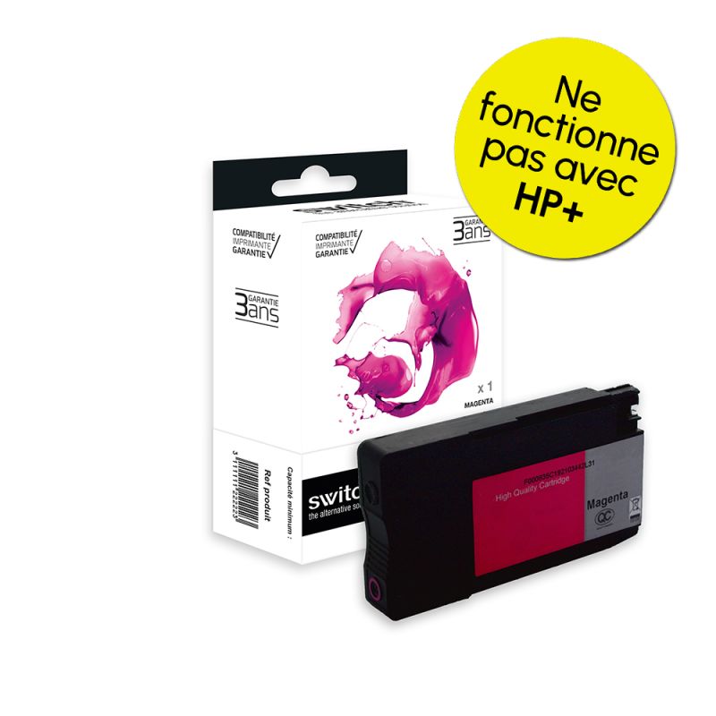 hp 937e - SWITCH jet d'encre équivalent à 4S6W7NE - Magenta