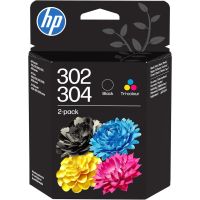 HP 302/304 - Pack x 2 Original B82L1AE Giclee - Negro + Tricolor