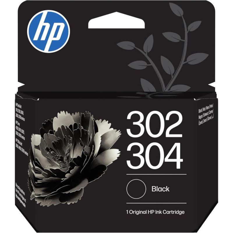 Hp 302/304 - Original B7RT7AE Inkjet Cartridge - Black