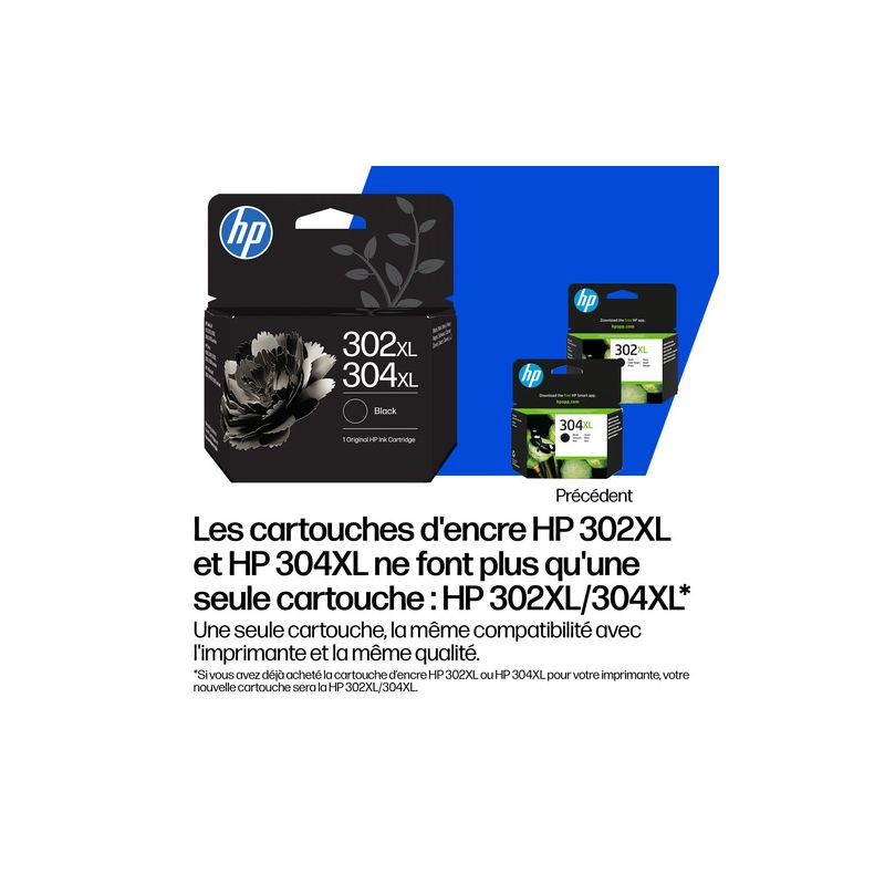 Hp 302XL/304XL - Original B7RT9AE Inkjet Cartridge - Black