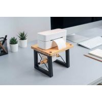 Phomemo - Portastampanti e portatarghette termiche 24x16x17cm - Legno e metallo