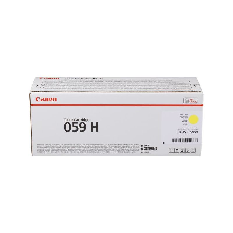 Canon 059H - Toner original 059H, 3624C001 - Yellow