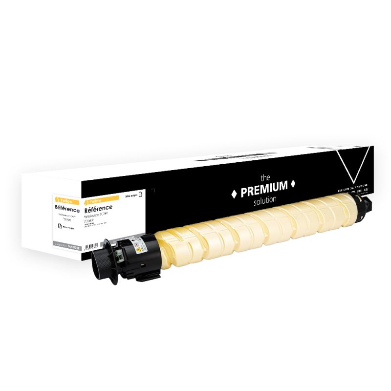 Ricoh 84256 - Toner équivalent à 842562 - Yellow