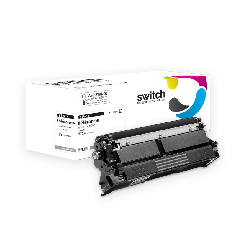 Brother TN-625 - SWITCH Toner equivalent to TN-625XXL - Black