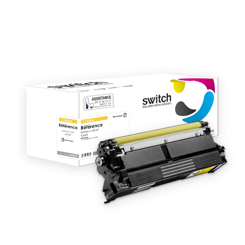 Brother TN-625 - SWITCH Toner équivalent à TN-625XXL - Yellow