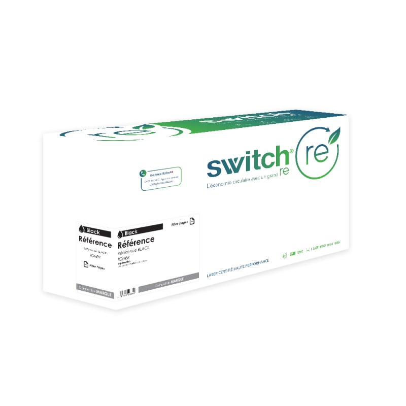 Canon 052H – SWITCH RE Toner rema, entspricht 052H, 2200C002 – Schwarz