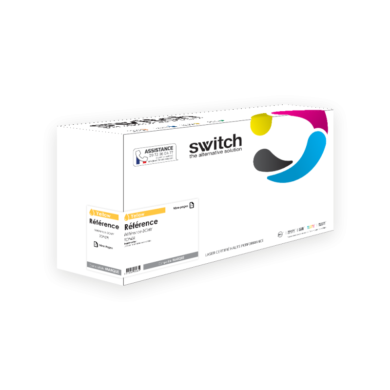 Hp 906 - SWITCH W9062MC Equivalent Toner - Yellow