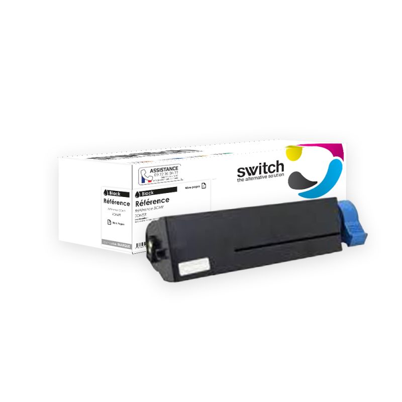 Oki 433 - SWITCH Toner equivalent to 090006238 - Black