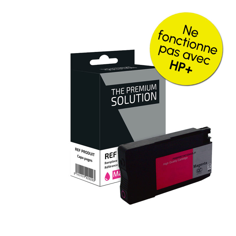 hp 937e - jet d'encre équivalent à 4S6W7NE - Magenta