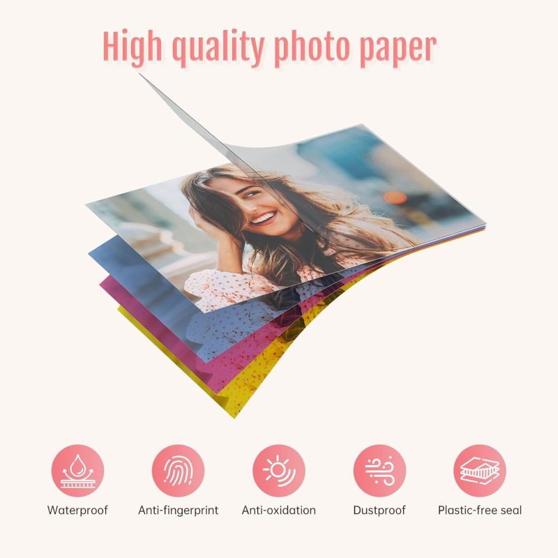 HPRT - Carta fotografica istantanea per CP2100 / Z3 - 2x3" - (2x10 foto)