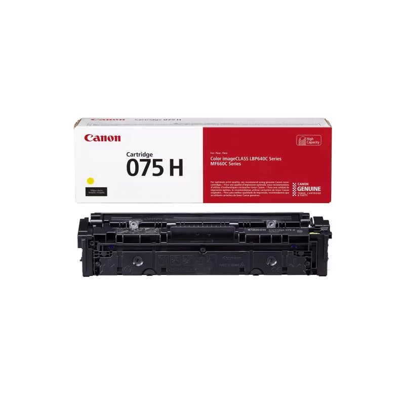Canon 075H – Toner original 075H, 6366C002 – Gelb