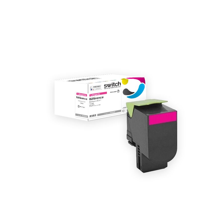 Lexmark 75M2X - Toner equivalente SWITCH 75M2XM0 - Magenta