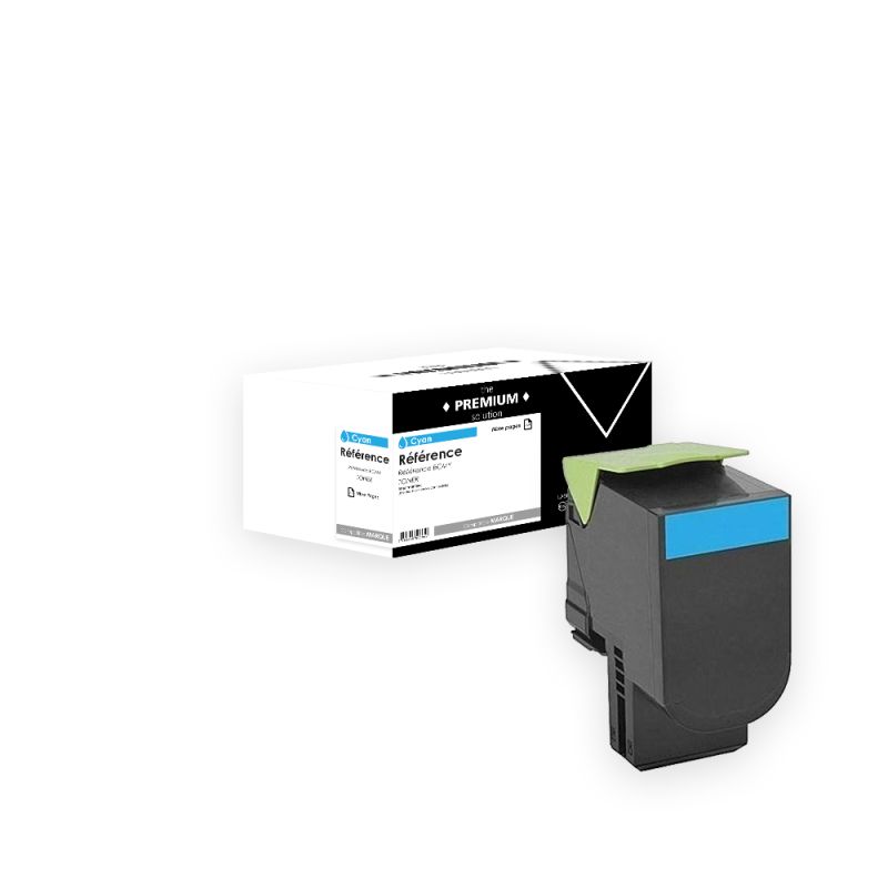 Lexmark 75M2X 75M2XC0 Äquivalent Toner – Cyan