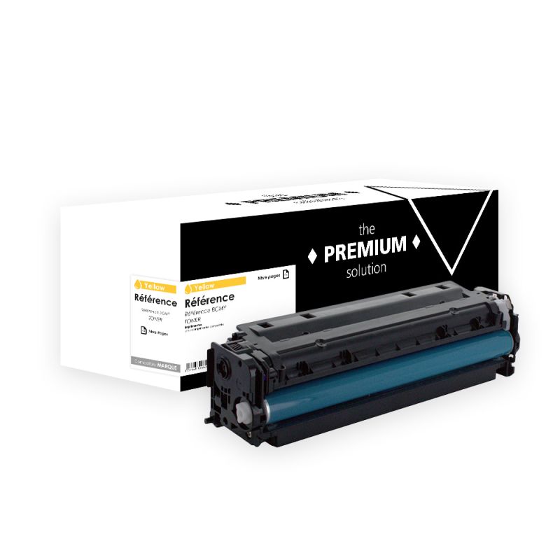 Canon 059H - Toner équivalent à 059H, 3624C001 - Yellow