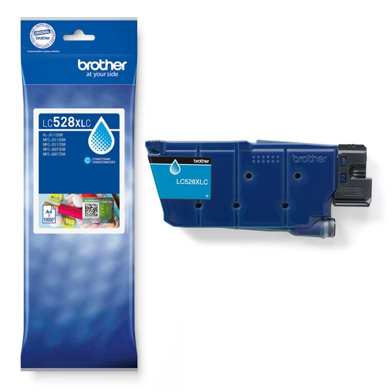 Brother 528XL - Cartucho original LC528XLC Inkjet - Cian