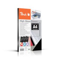 Portada del folleto de cartón brillante Peach A4 250g/m2 - PB100-02 - Caja de 100 - Negro