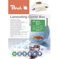 Juego de 100 bolsas laminadoras de tarjeta de visita A4/A5/A6/ 80 micras - PPC500-03