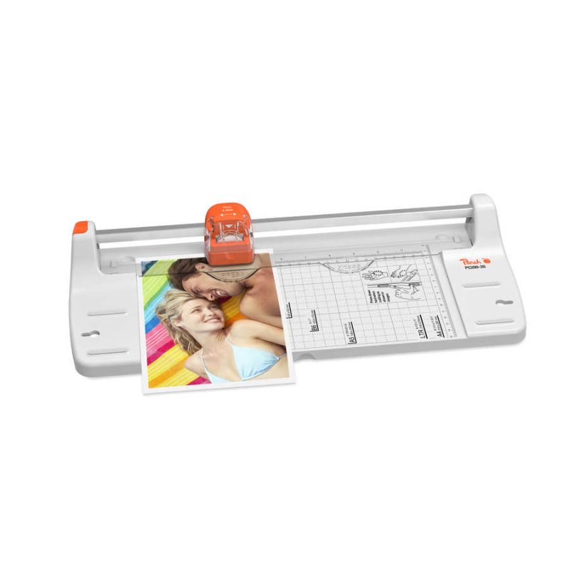 Tagliacarta Peach 5-in-1 con tagliacarta rotante (4 tipi di taglio) - PC200-20