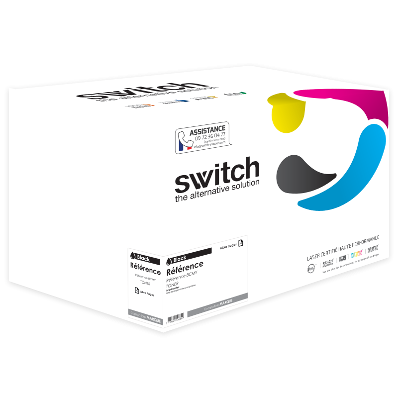 Canon 03 - SWITCH Toner entspricht 2725C001, T03 - Schwarz