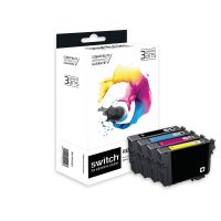 Epson 406 - SWITCH Pack x 4 C13T17G64010 equivalente inkjet - Nero ciano magenta giallo