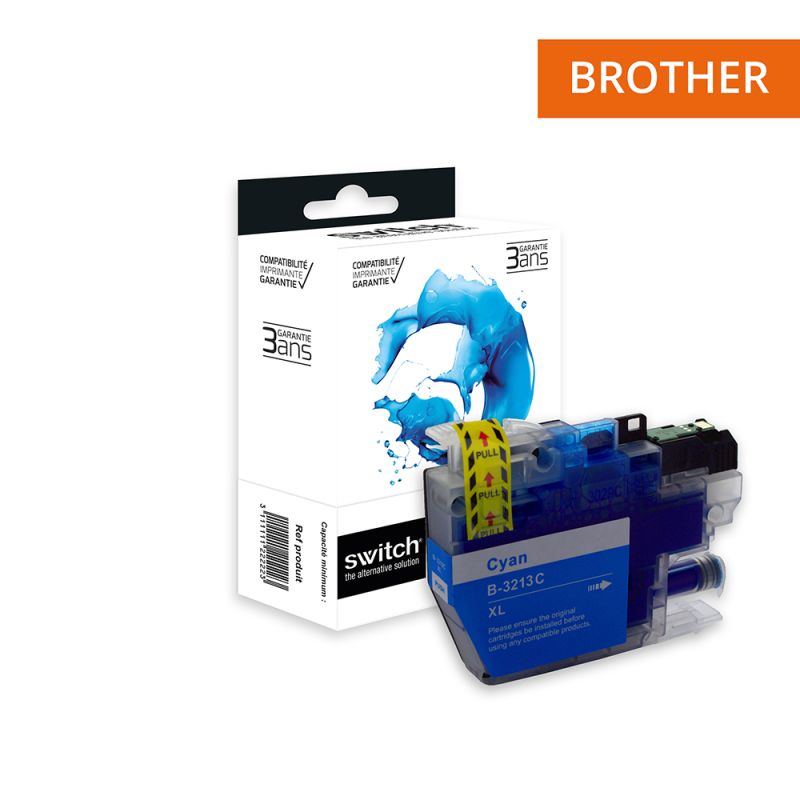 Brother 3213 - SWITCH Tintenstrahlpatrone entspricht LC3213 - Cyan