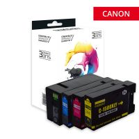 Canon 1500XL - SWITCH Pack x 4 jet d'encre équivalent à 9182B001, 9193B001, 9194B001, 9195B001