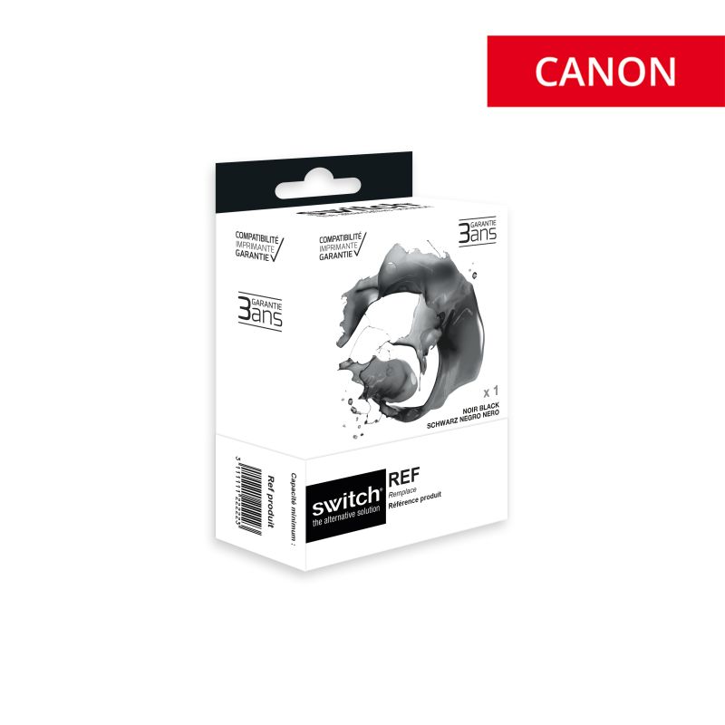 Canon 35 - SWITCH cartouche jet d'encre équivalent à PGI35, 1509B001 - Black