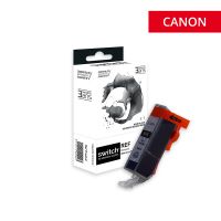 Canon 521 - SWITCH cartouche jet d'encre équivalent à CLI-521B, 2933B001 - Photo Black