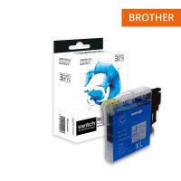 Brother 980/1100 - SWITCH cartuccia a getto d’inchiostro compatibile con LC980/LC1100C - Ciano