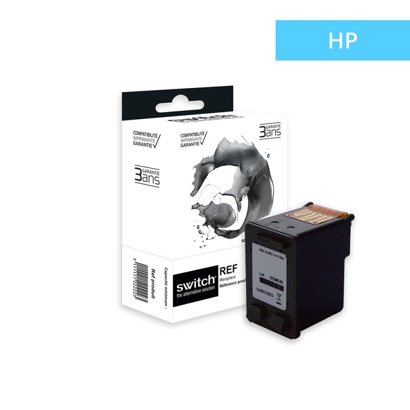 Hp 56 - SWITCH cartuccia a getto d’inchiostro compatibile con C6656AE - Nero