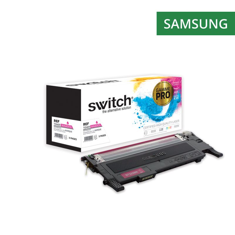 Samsung M4072S - SWITCH Toner 'Gamme PRO' équivalent à CLT-M4072SELS - Magenta