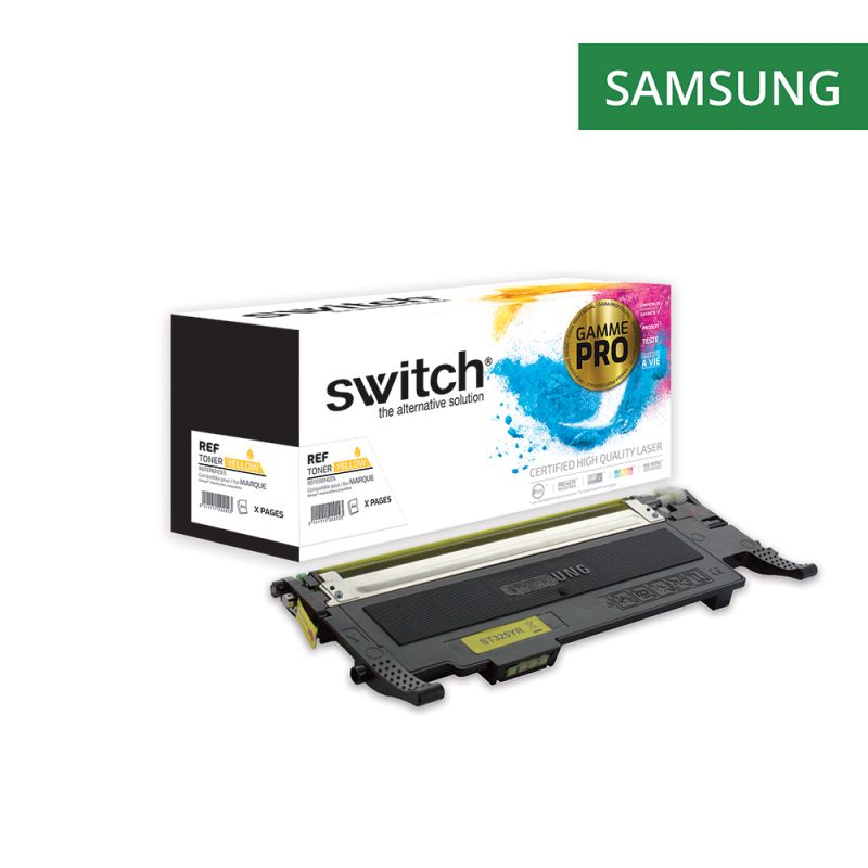 Samsung Y4072S - SWITCH Toner ‚Gamme PRO‘ entspricht CLT-Y4072SELS - Yellow