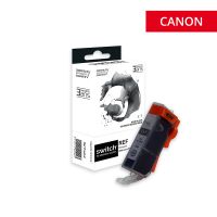 Canon 521 - SWITCH Tintenstrahlpatrone entspricht CLI-521GY, 2937B001 - Grau