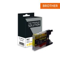 Brother 1240XL - cartuccia a getto d’inchiostro compatibile con LC1220/1240/1280 - Giallo