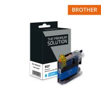 Brother 225 - LC225XLC compatible inkjet cartridge - Cyan