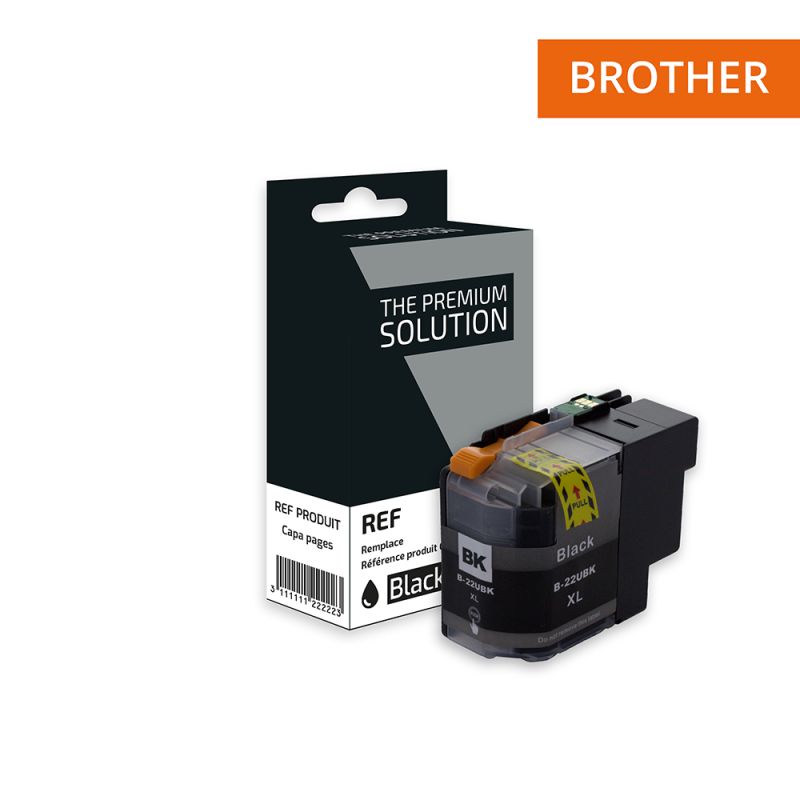 Brother 22U - LC22UB compatible inkjet cartridge - Black