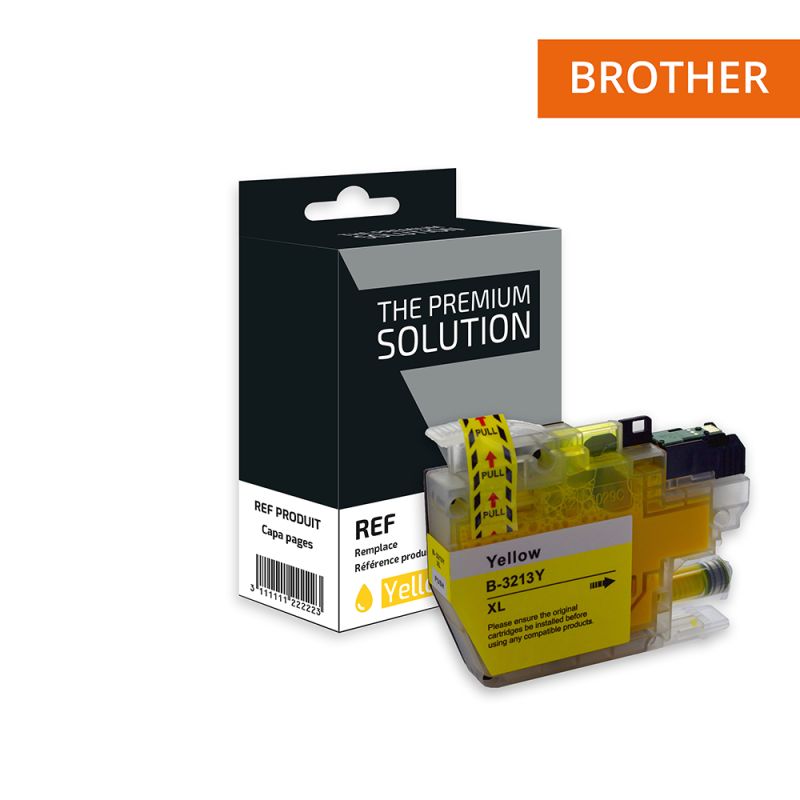 Brother 3213 - cartuccia a getto d’inchiostro compatibile con LC3213 - Giallo