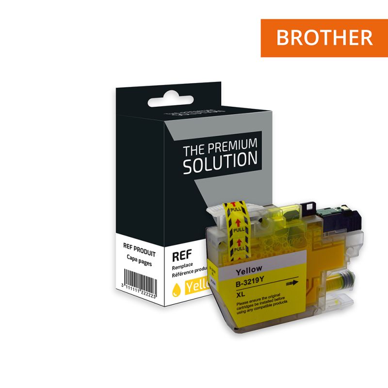 Brother 3219 - Cartucho de inyección de tinta equivalente a LC3219XLY - Amarillo