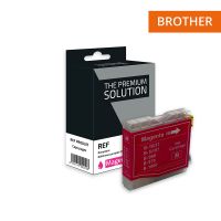Brother 970/1000 - Cartucho de inyección de tinta equivalente a LC970/LC1000M - Magenta
