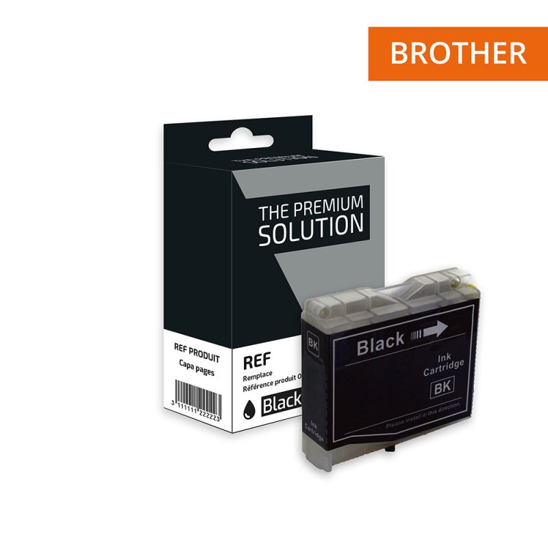 Brother 985 - cartuccia a getto d’inchiostro compatibile con LC985B - Nero